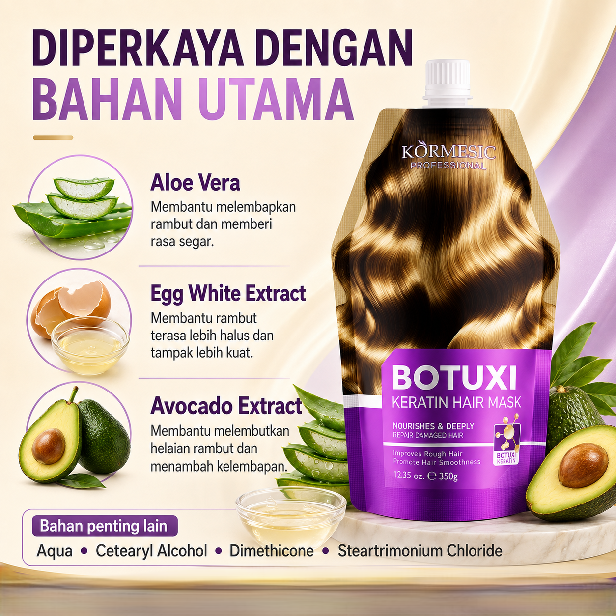 Diperkaya dengan bahan utama