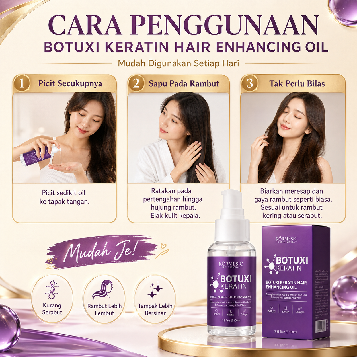 Cara Penggunaan Hair Mask