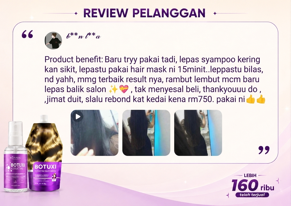 Testimoni pelanggan 1